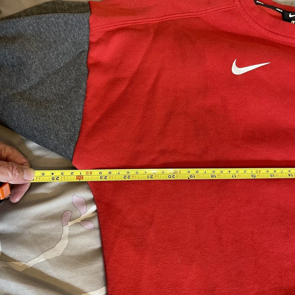 Nike Sweatshirt Women's Large Cardinal Basketball Red Gray‎ Louisville